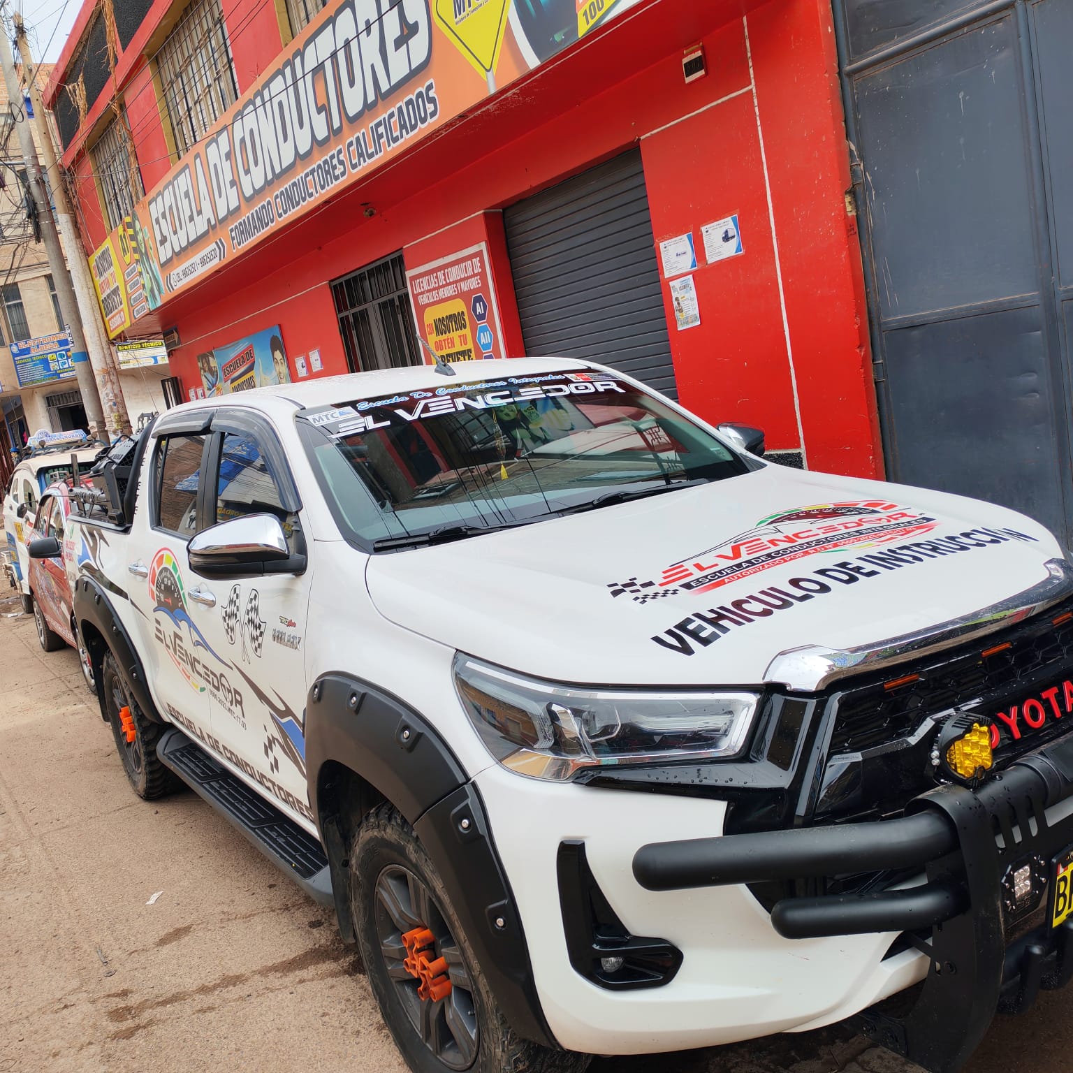 Camioneta 4x4 para manejo a la defensiva